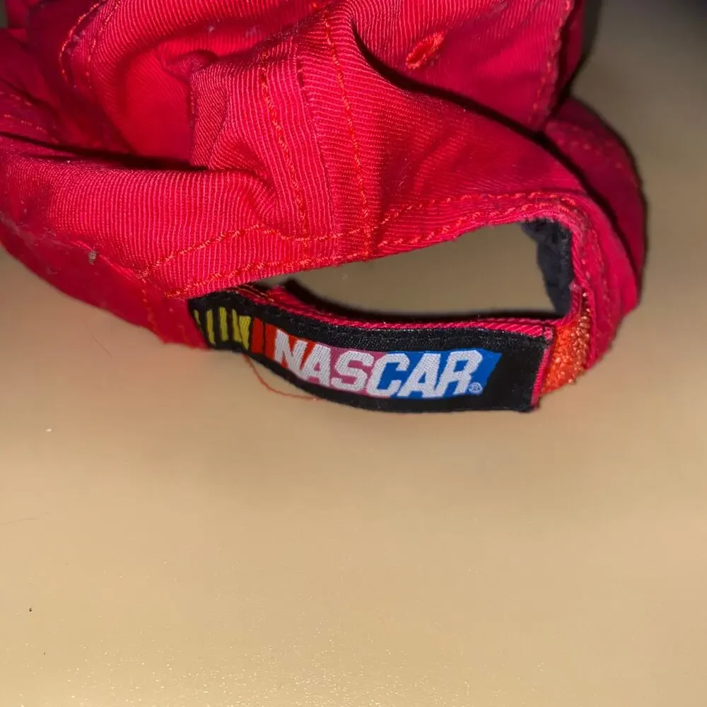 Vintage NASCAR Racing Men's Hook & Loop Baseball Cap Hat One Size